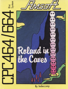 Roland In The Caves box art for Amstrad CPC